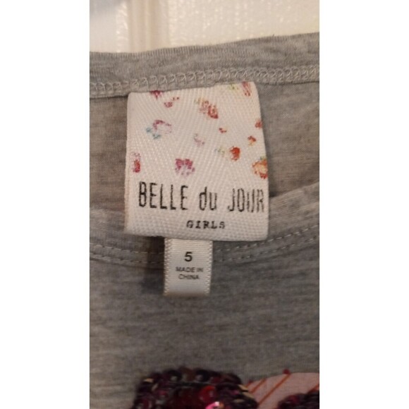 My heart belongs to daddy grey tee - Picture 3 of 3